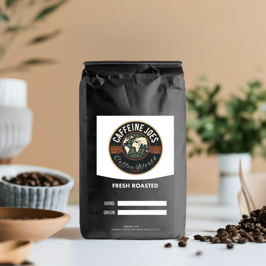 Best Sellers Sample Pack: 6Bean, Cowboy, Breakfast, Peru, Mexico, Bali - Caffeine Joe's Coffee World